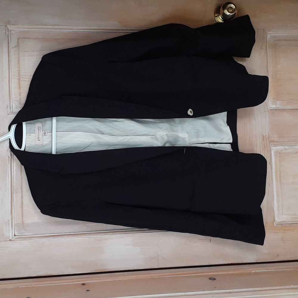 Lined blazer